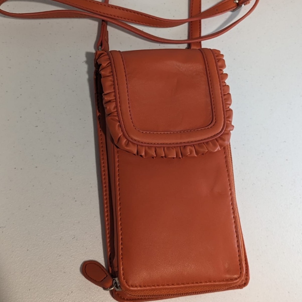 Cold water creek  coral crossbody,